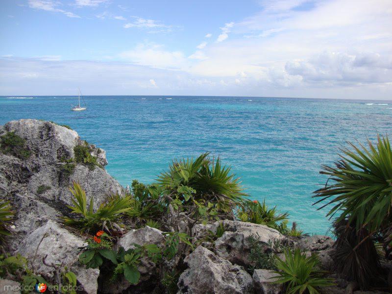 foto tomada en tulum