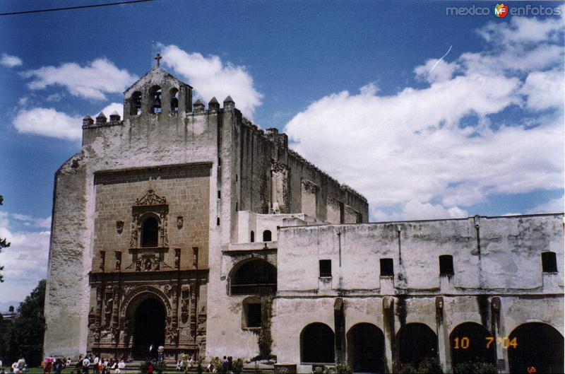 Templo y Ex-convento de San Agustín, siglo XVI. Acolman, Edo. de México