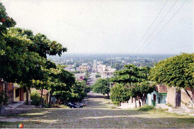 Vista de la Ciudad de Arriaga desde el mirador del Calvario. Edo. de Chiapas