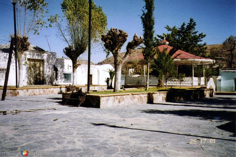 Kiosko y plazuela de Guadalupe. Real de Asientos, Aguascalientes