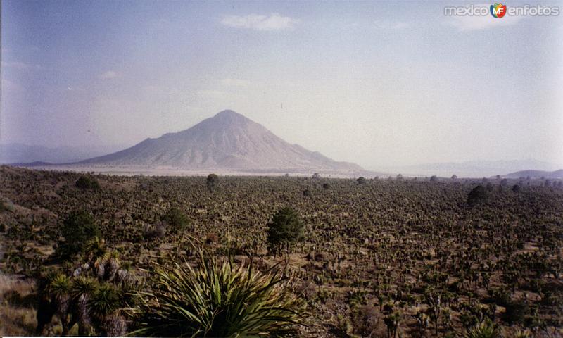 Zona de origen volcánico en los alrededores de Tepeyahualco, Puebla