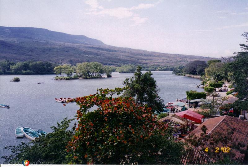 El embarcadero del Río Grijalva. Chiapa de Corzo, Chiapas