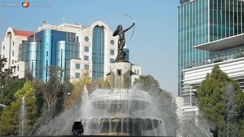 Monumento a la diana cazadora en reforma