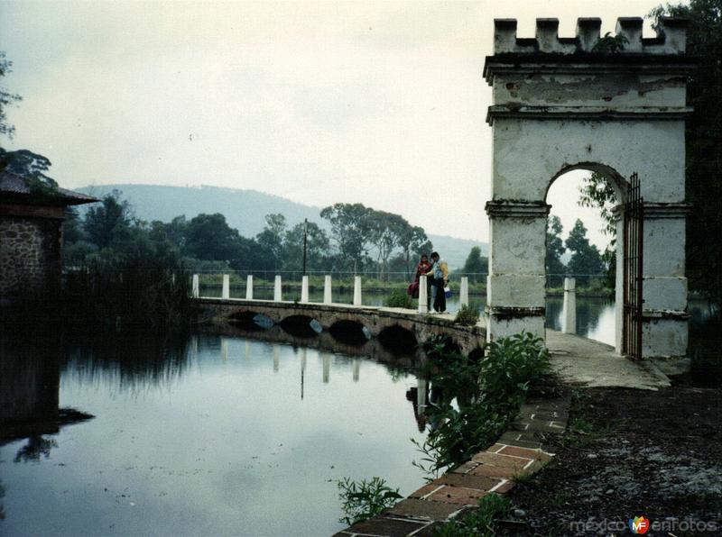 Lago en la Ex-Hacienda de Chautla, Puebla