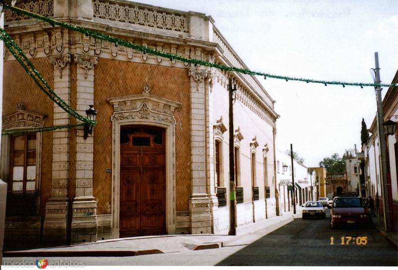 Casa colonial en el centro de la ciudad de Lagos de Moreno, Jalisco