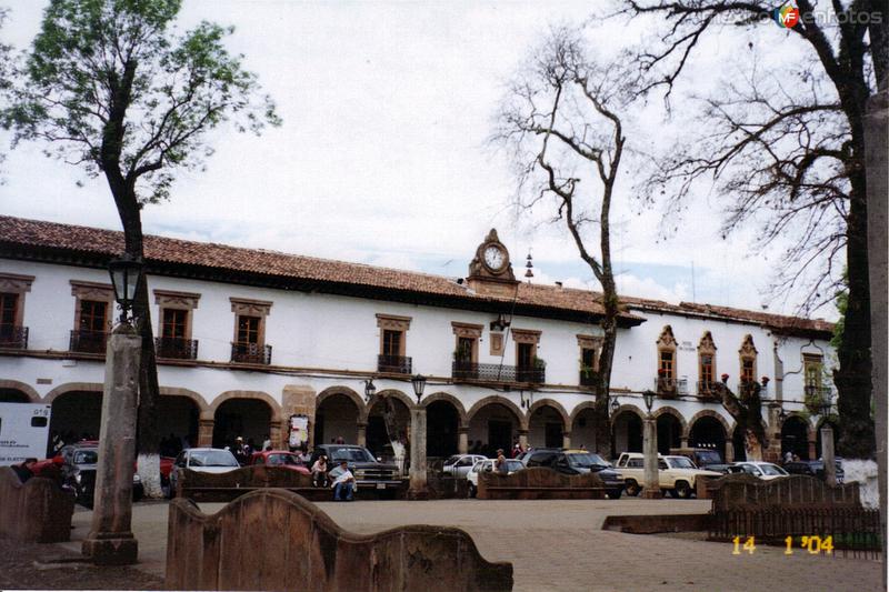 Palacio municipal del siglo XVIII. Pátzcuaro, Michoacán