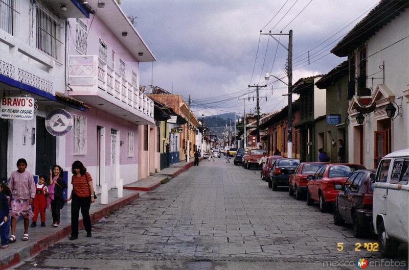 Calle del centro de San Cristobal de las Casas, Chiapas