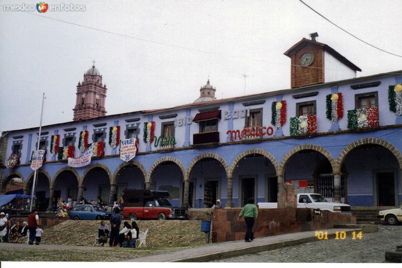 Palacio municipal de Tlalpujahua de Rayón, Michoacán