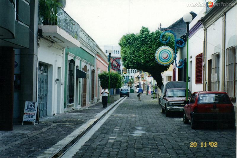 Calles de la zona Luz. Villahermosa, Tabasco