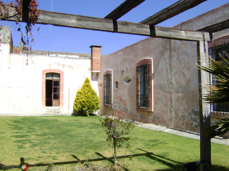 El asoleadero. Ex-hacienda San Francisco Soltepec, Tlaxcala