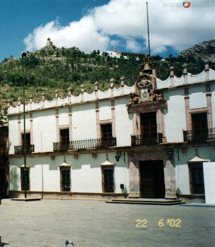 El Palacio de Gobierno de estilo barroco (Siglo XVIII). Zacatecas. 2002