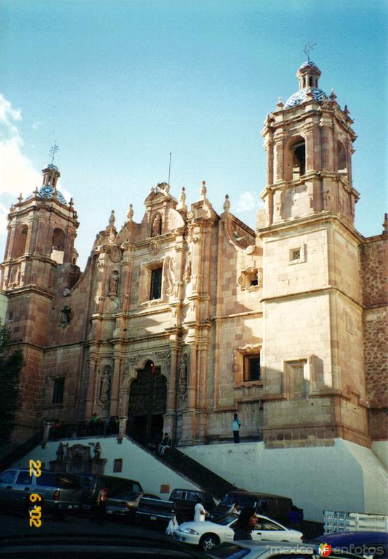 Plaza y templo de Santo Domingo. Zacatecas. 2002