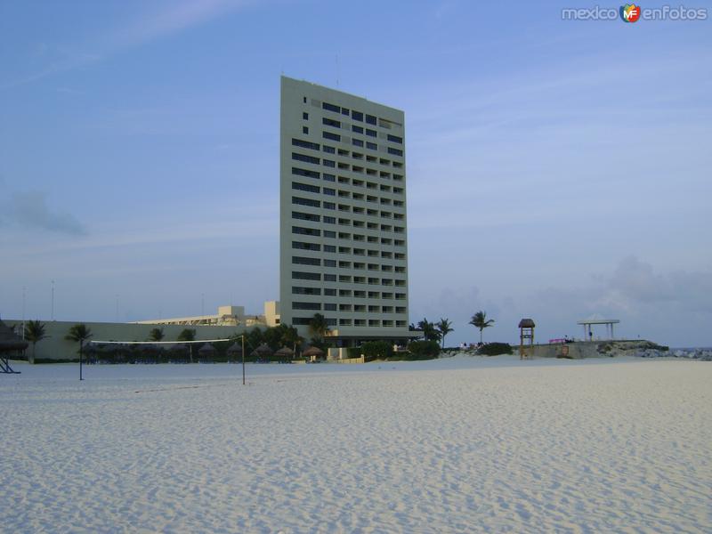El Hotel Dreams en Punta Cancún. Abril/2011