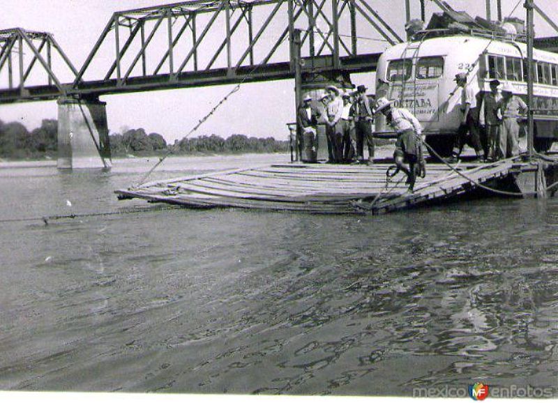 Trazando Nueva carretera en 1953