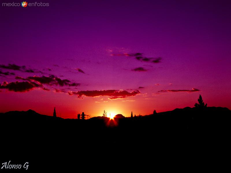 Atardecer en Coahuila