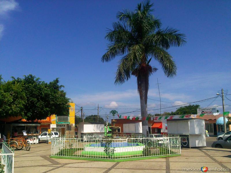 Fuente en la plaza