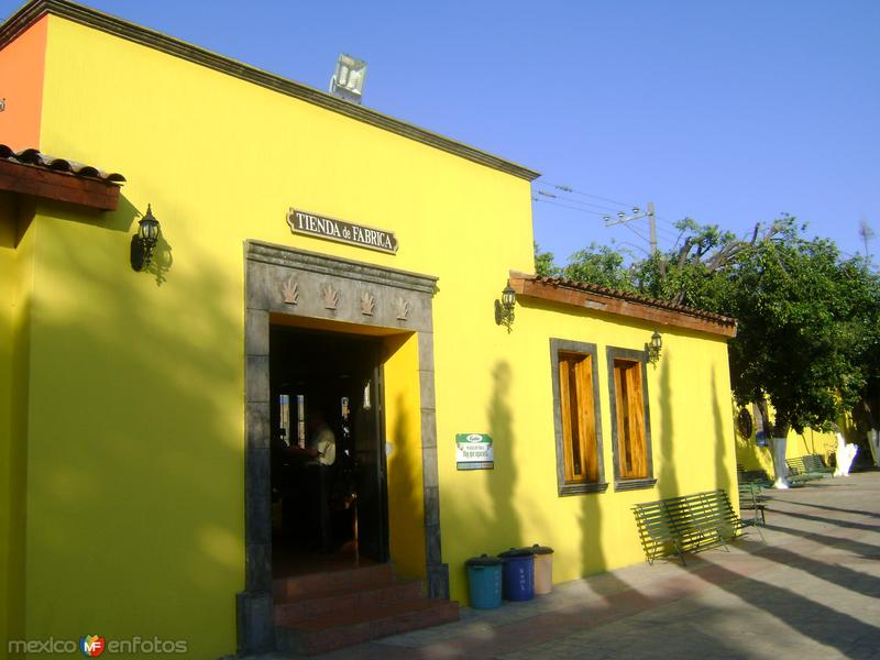 Tienda de la fábrica Rubio. Tequila. Noviembre/2011