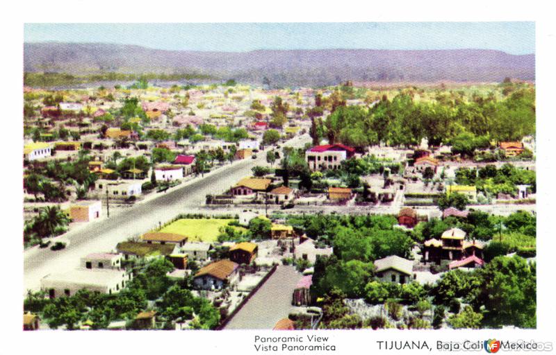 Vista panorámica de Tijuana