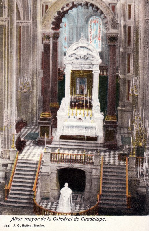 Altar mayor de la Catedral de Guadalupe
