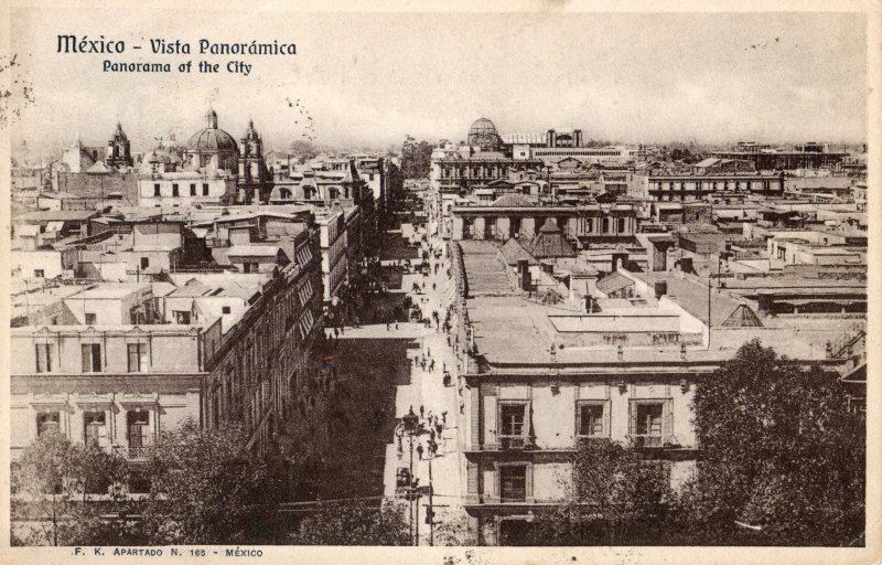 Vista panorámica de la Ciudad de México