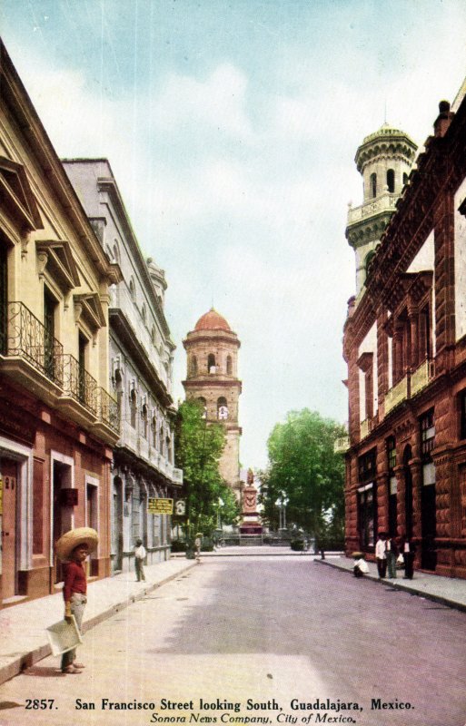 Calle de San Franciso, vista al sur