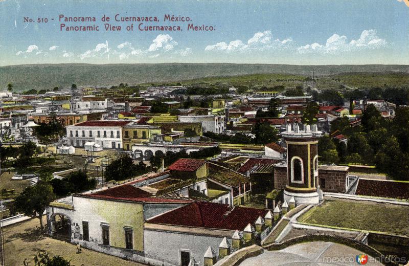 Vista panorámica de Cuernavaca