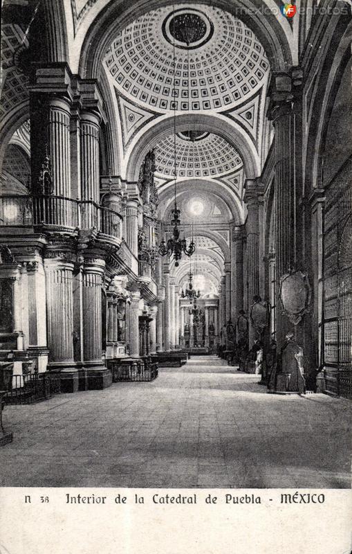 Interior de la Catedral de Puebla