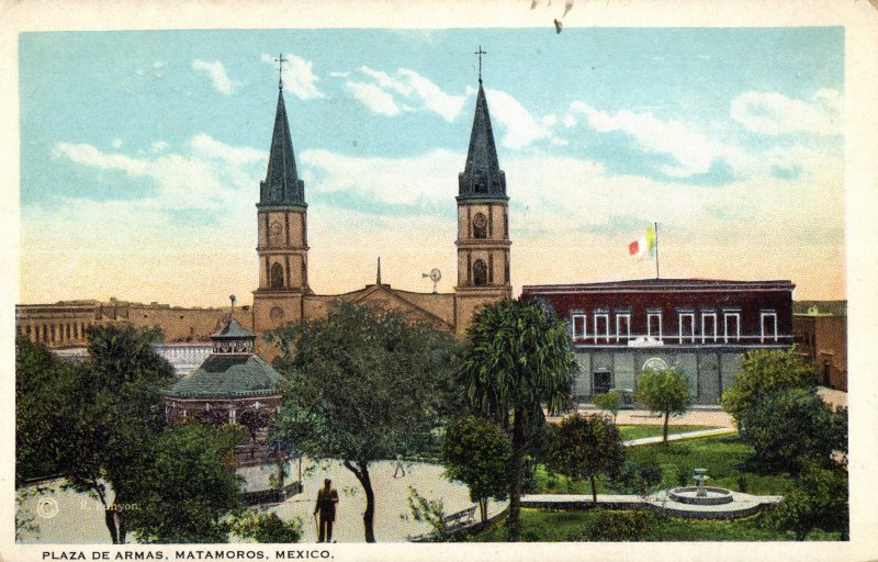 Plaza de Armas y Catedral de Matamoros