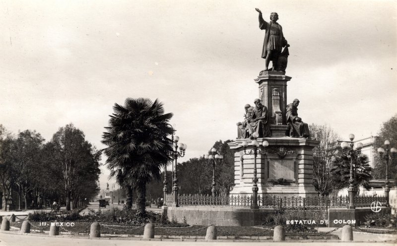 Paseo de la Reforma: Monumento a Cristóbal Colón