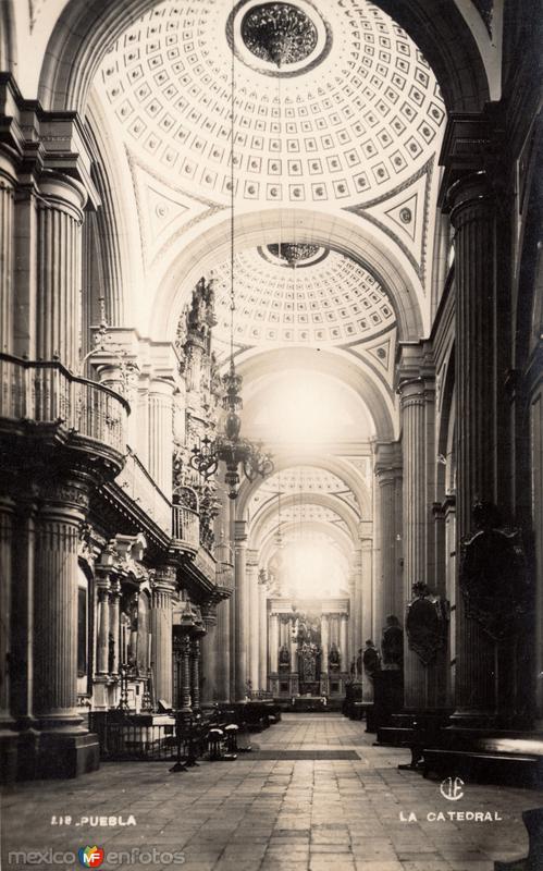 Interior de la Catedral de Puebla