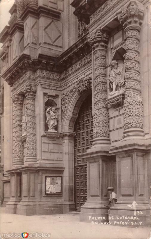 Portada de la Catedral de San Luis Potosí