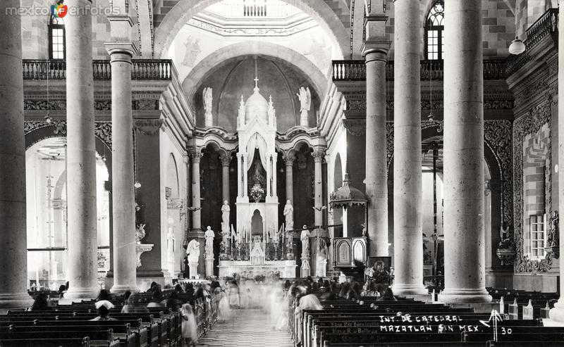 Interior de la Catedral de Mazatlán