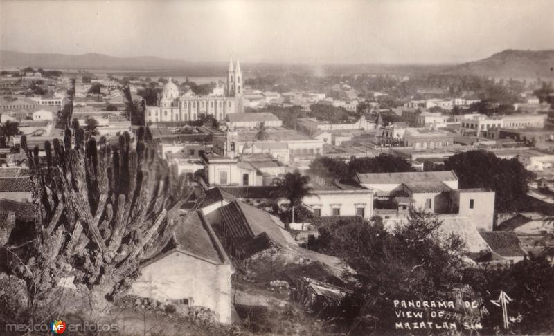 Vista panorámica de Mazatlán