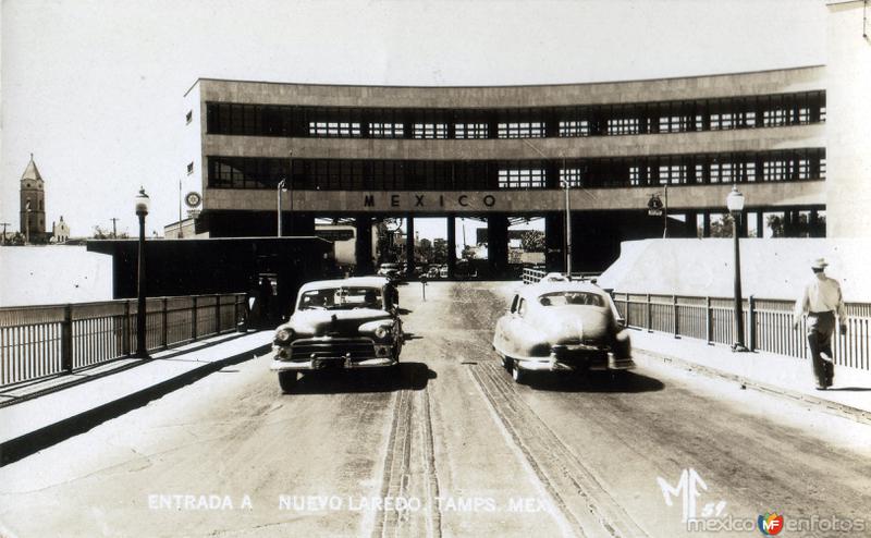 Cruce internacional de Nuevo Laredo