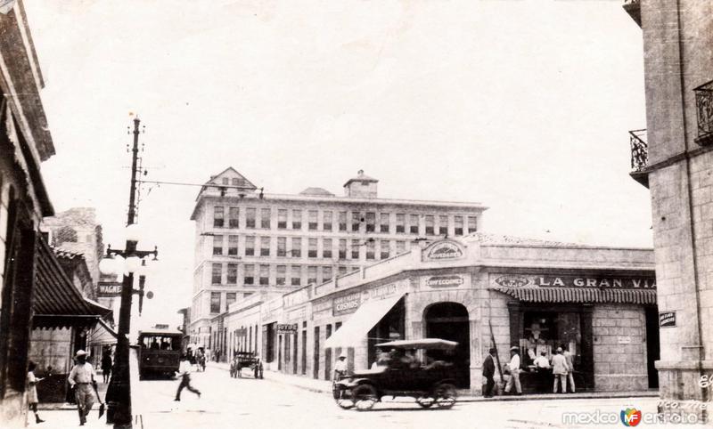 Una calle de Tampico