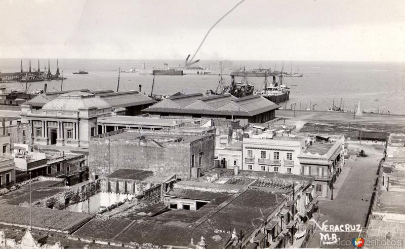 Vista del Puerto de Veracruz