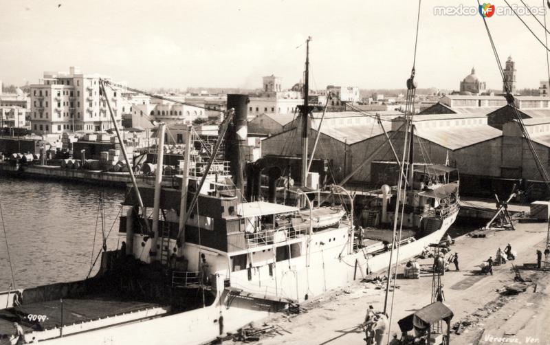 Vista del Puerto de Veracruz