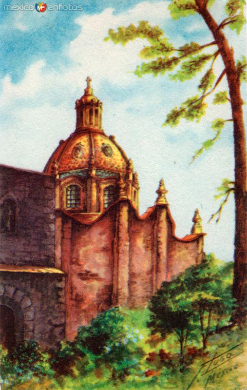 Iglesia de El Carmen, en San Angel