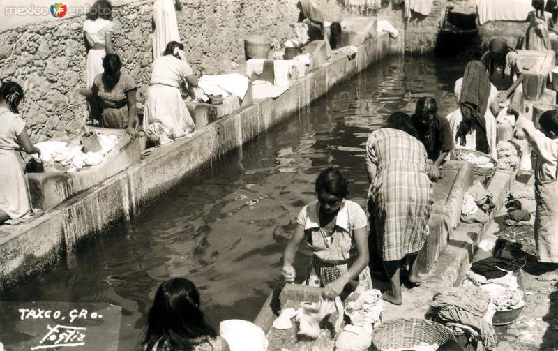 Lavanderas en Taxco