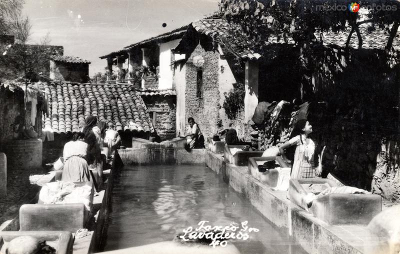 Lavanderas en Taxco