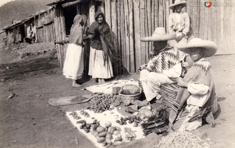 Vendedores de verduras