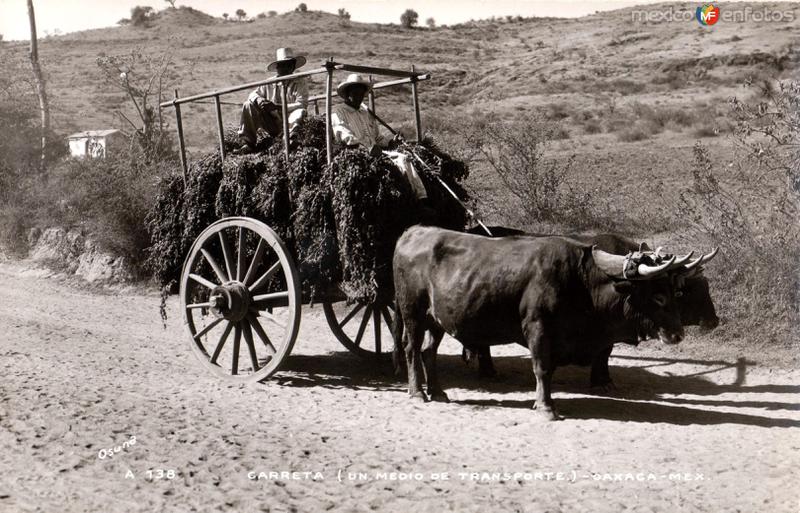 Carreta en Oaxaca