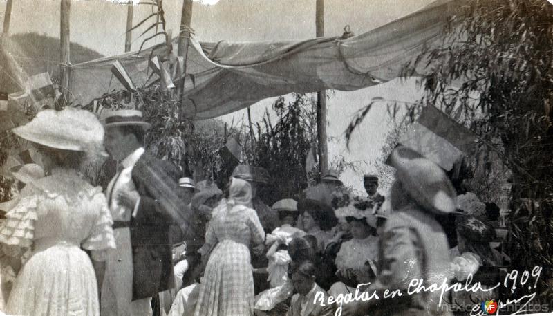 Regalos en Chapala. 1909