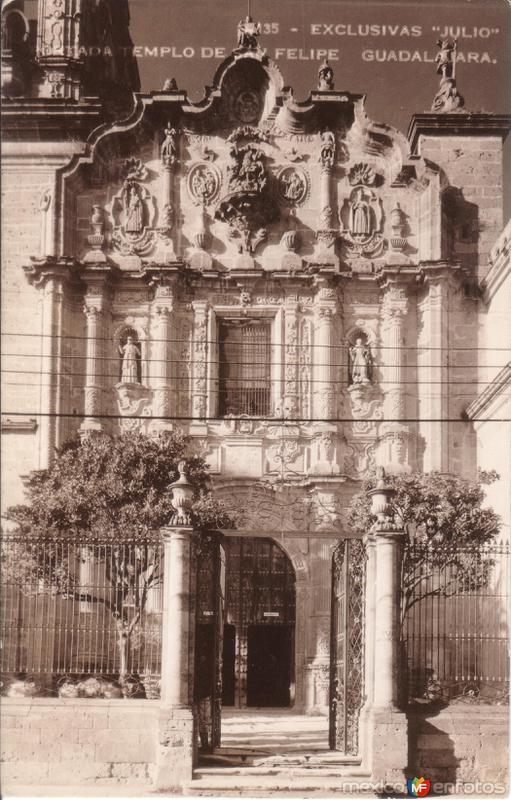 Portada del Templo de San Felipe
