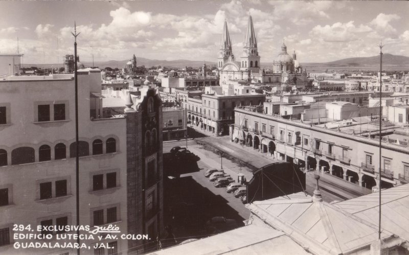 Edificio Lutecia y Avenida Colón