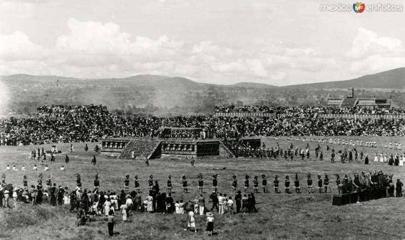 Ceremonias en Teotihuacán