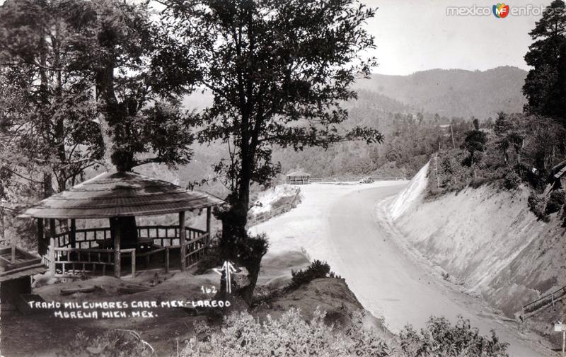 Tramo mil cumbres. Carretera México-Laredo