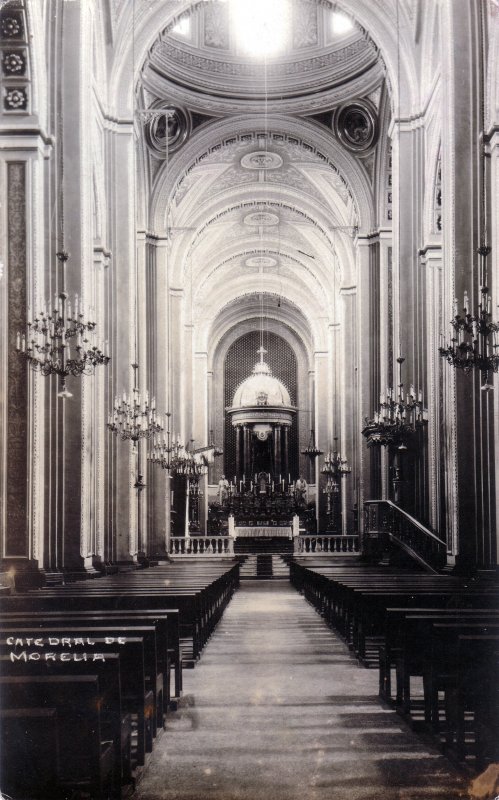 Interior de la Catedral de Morelia