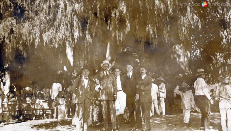 De visita en el Árbol de Tule