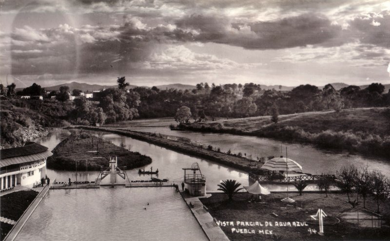 Vista parcial de Agua Azul